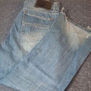 Rock & Roll Men's Relaxed Straight Blue Jeans size 34 x 30